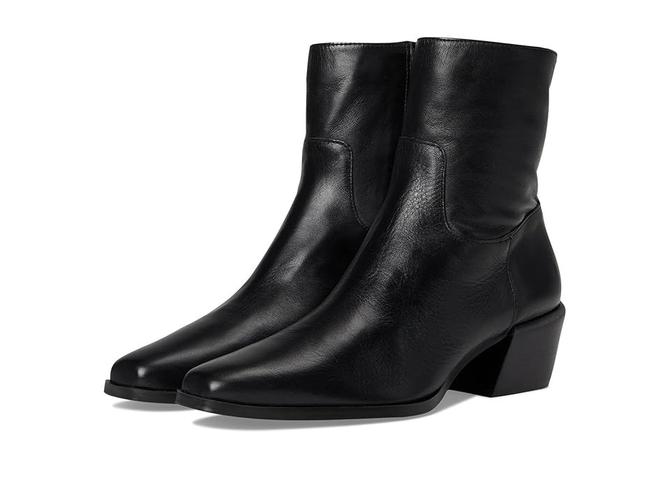 Steve Madden Daney Women's Boots Black Leather : 6.5 M | Zappos