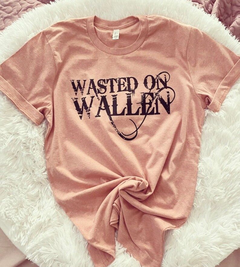 Wasted on Wallen Shirt Wasted on You Country Shirt Country | Etsy | Etsy (US)