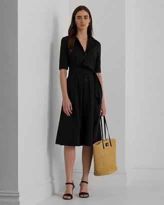 Ralph Lauren Cotton Blend Elbow Sleeve Shirt Dress  | Bloomingdale's Women | Bloomingdale's (US)