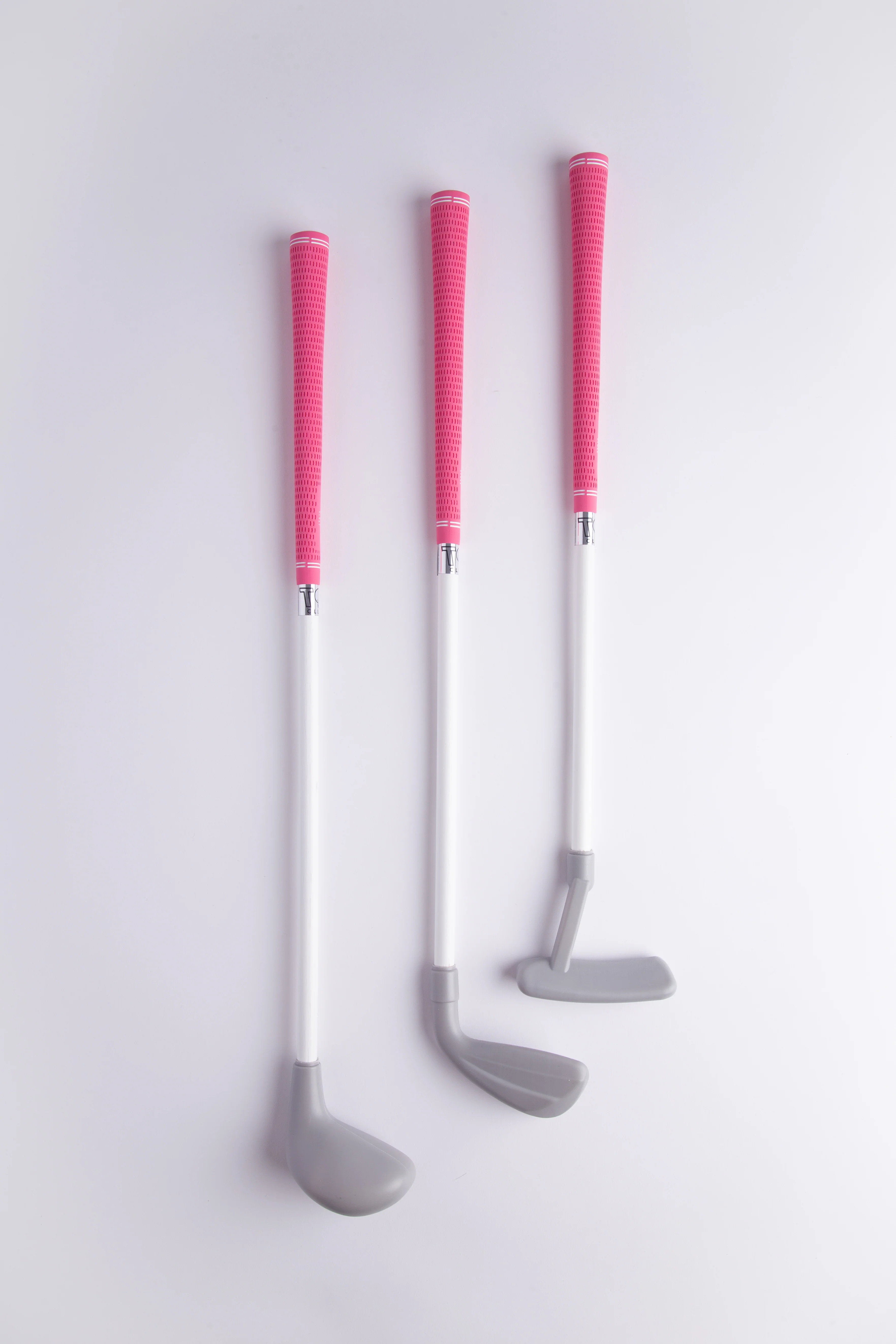 Girls Toddler Golf Club Set - Pink and White - Up to 46" - Right and Left | Tot Clubs
