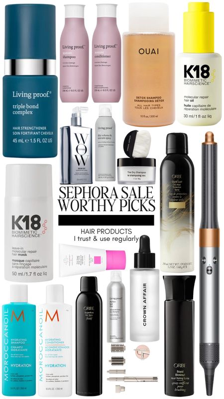 SEPHORA SALE HAIR WORTHY INVESTMENTS 

I use these hair treatments, shampoo, conditioner, hair spray, dry shampoo, hair oil, scalp scrub, and Airwrap regularly and trust them implicitly on my fine straight hair.

#LTKbeauty #LTKfindsunder100 #LTKxSephora