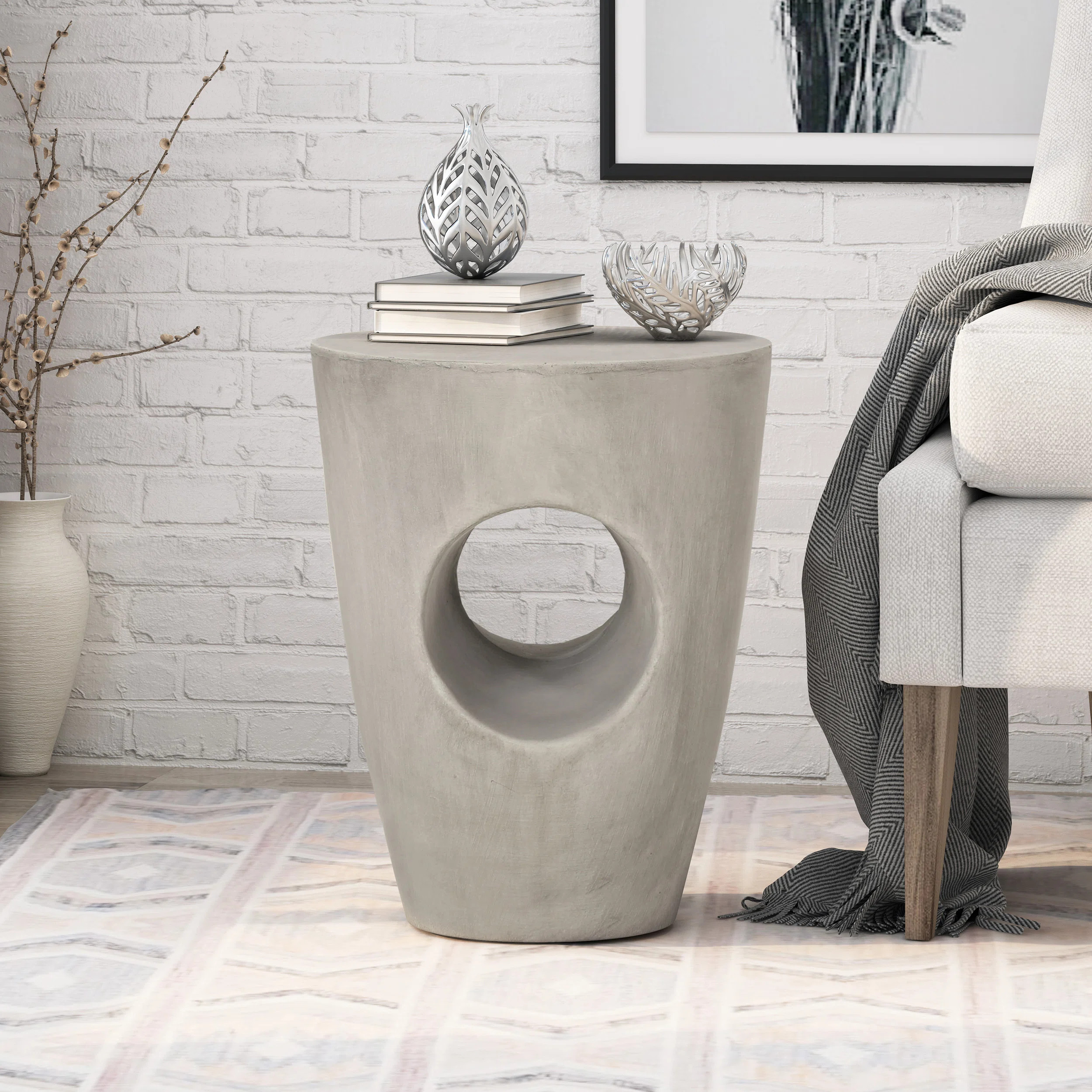 Concrete Top End Table | Wayfair North America