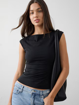 Soft Stretch Top | Banana Republic Factory