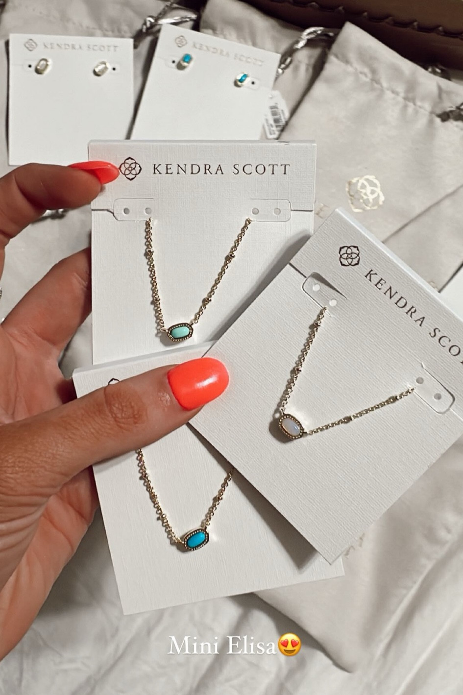 Kendra Scott new arrivals. Kendra Scott mini Elisa necklace! 

#LTKstyletip #LTKGiftGuide #LTKfindsunder50