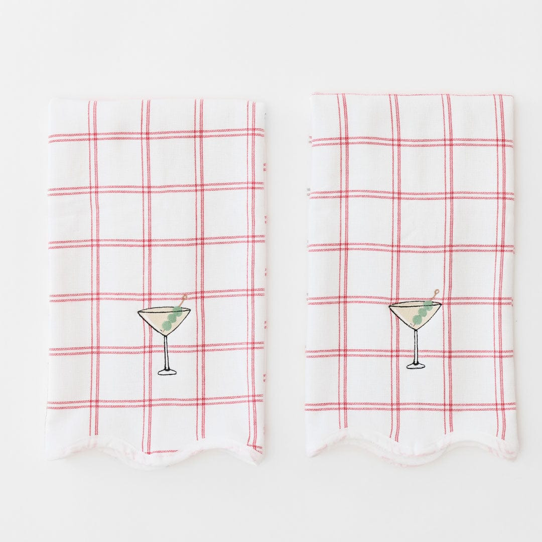 Martini Kitchen Towel | Weezie Towels