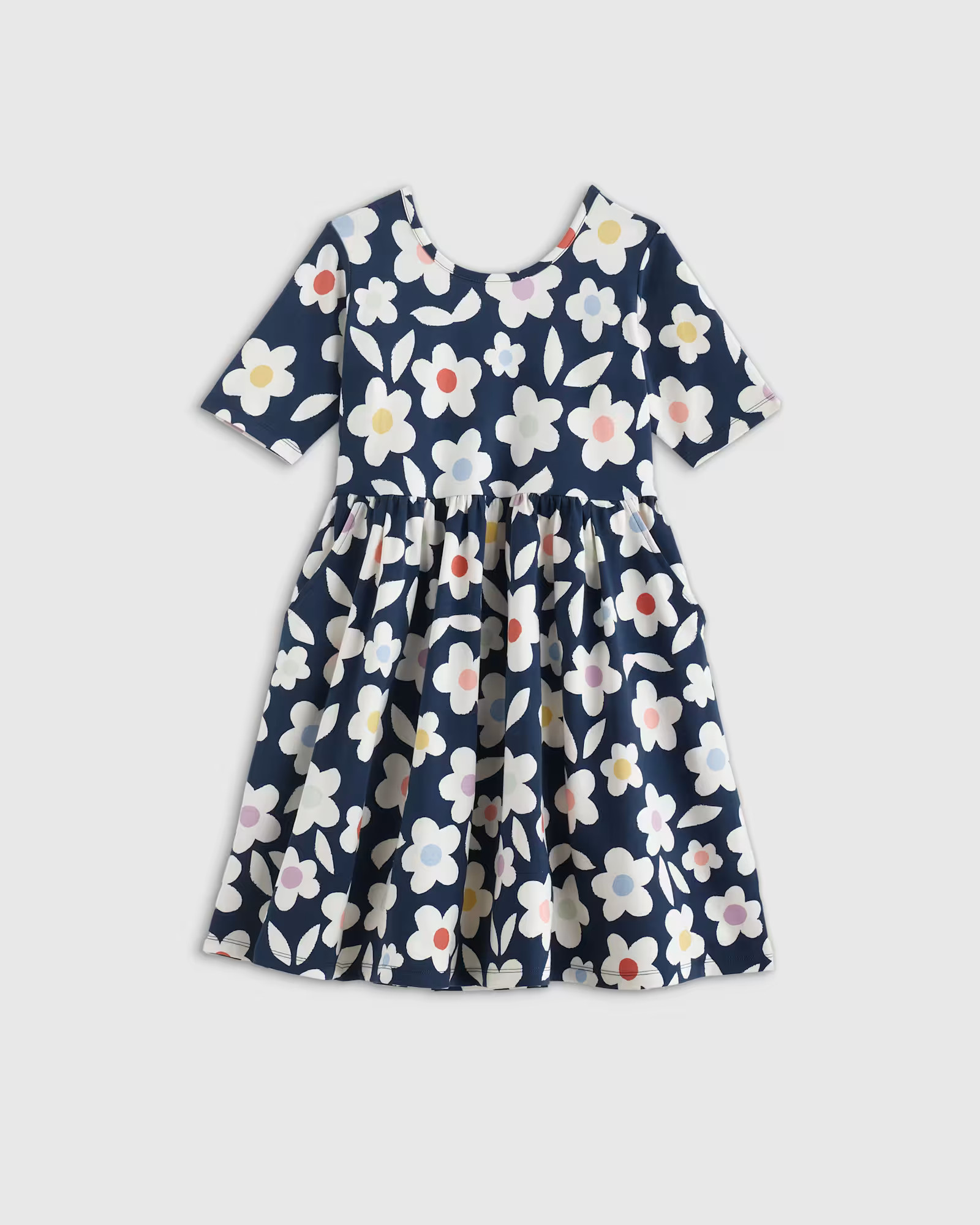 Organic Cotton Skater Dress - Kid Girl | Quince