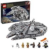 LEGO Star Wars: The Rise of Skywalker Millennium Falcon 75257 Starship Model Building Kit and Min... | Amazon (US)