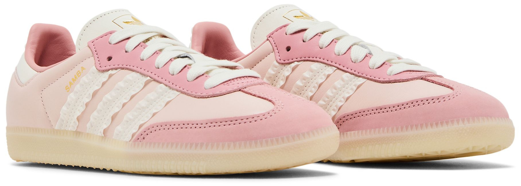 Wmns Samba 'Ruffle Stripes Pack - Wonder Mauve' | GOAT