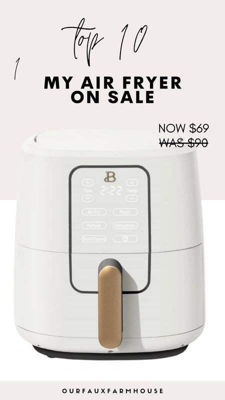 My air fryer is on sale! Love this Beautiful Appliance from Walmart! 