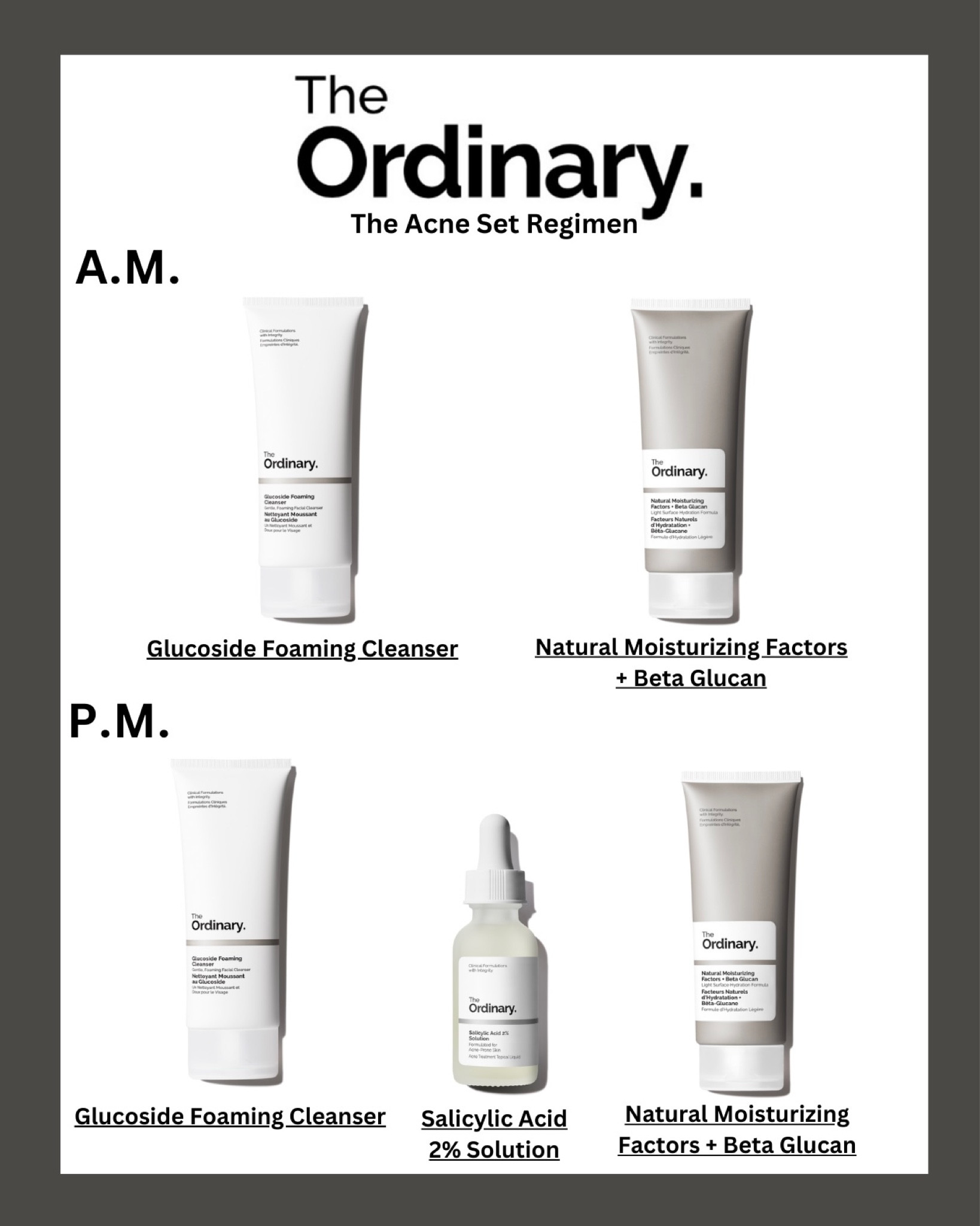 Affordable acne regimen by The Ordinary

#LTKbeauty