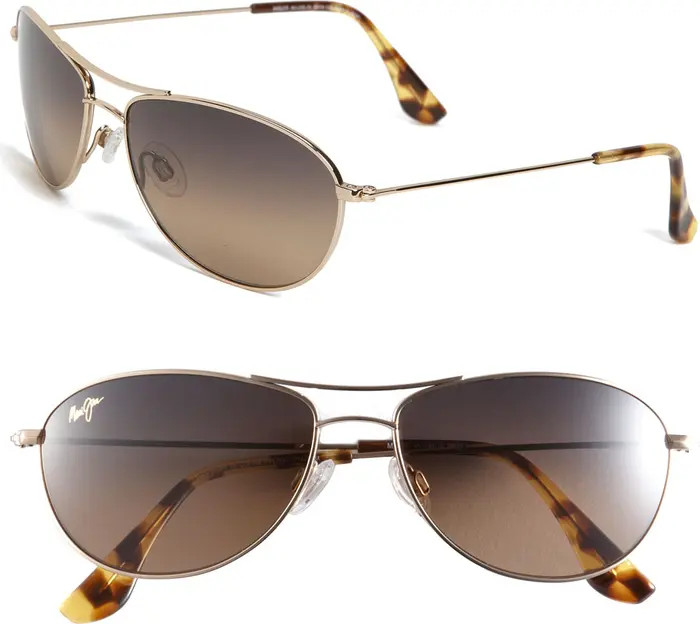 Baby Beach 56mm Polarized Aviator Sunglasses | Nordstrom