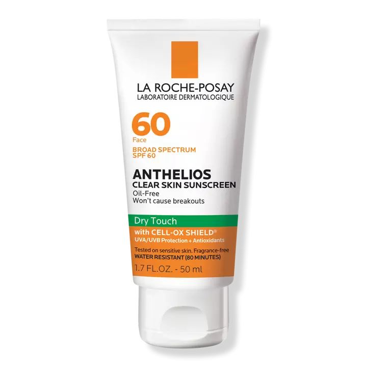 Anthelios Clear Skin Dry Touch Face Sunscreen SPF 60 | Ulta