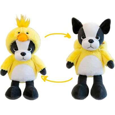 CASAGOOD Original French Bulldog Stuffed Animal In Costume Adorable Plushies Bull Dog Wearing Outfit Plush Toys As Great Gift For Kids 13 Inch | SHEIN