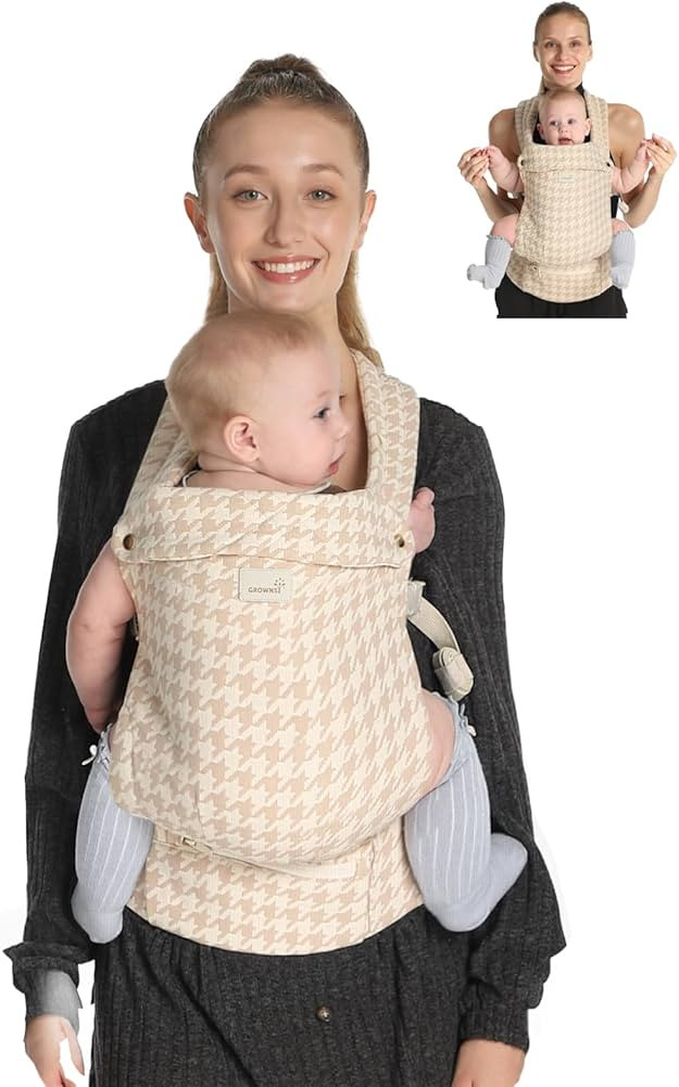 GROWNSY Baby Carrier Newborns to Toddlers, Ergonomic Baby Toddler Carrier Wraps with Head Support... | Amazon (US)