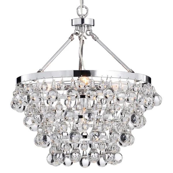 Indoor 5-light Luxury Crystal Chandelier | Overstock