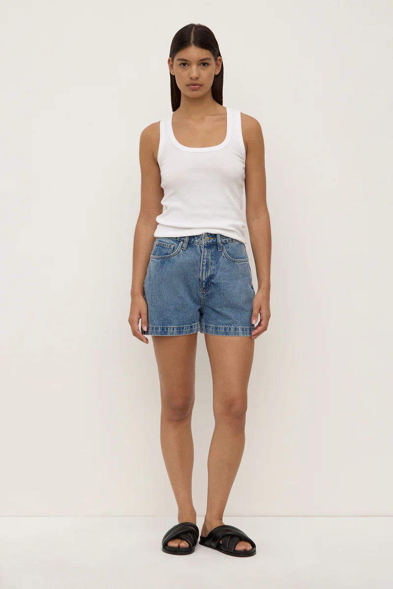 Boxy Denim Short | Assembly Label (AU)