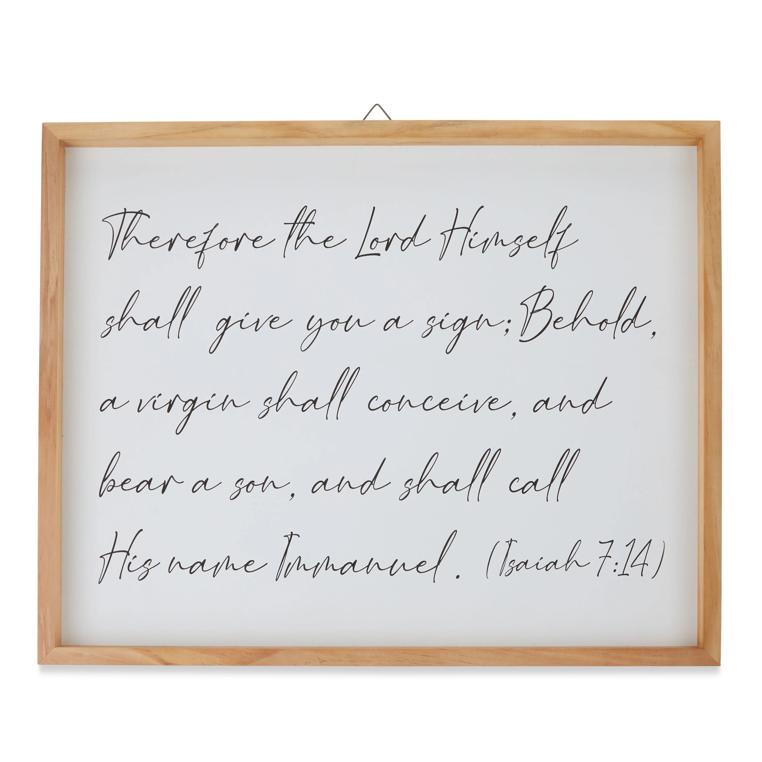 Traditional Christmas Hanging Wall Sign, Black & White, by Holiday Time - Walmart.com | Walmart (US)