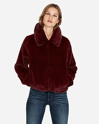 Faux Fur Jacket | Express