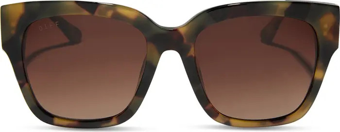 Bella II 54mm Polarized Gradient Square Sunglasses | Nordstrom