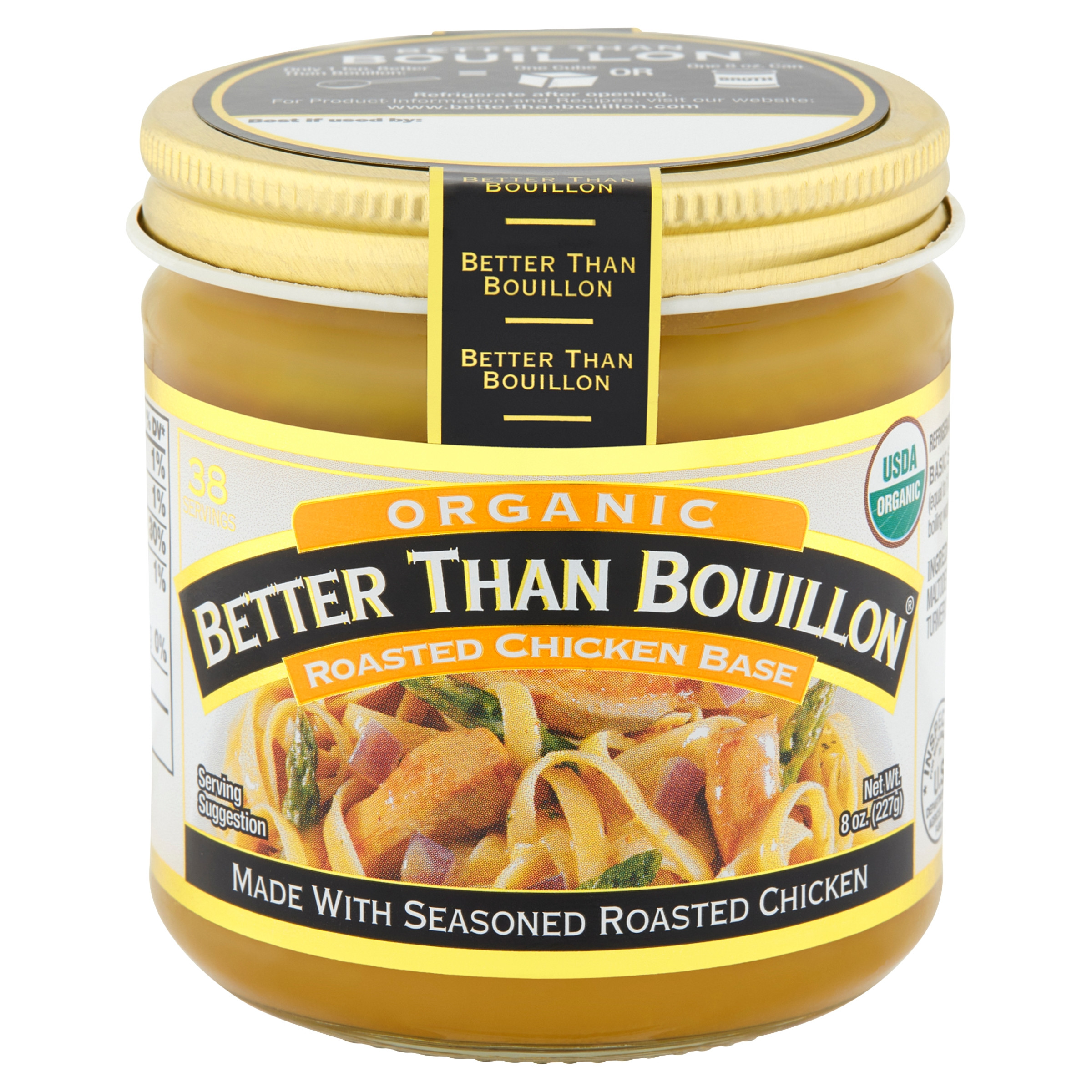 Better Than Bouillon Organic Roasted Chicken Base, 8 oz Jar | Walmart (US)