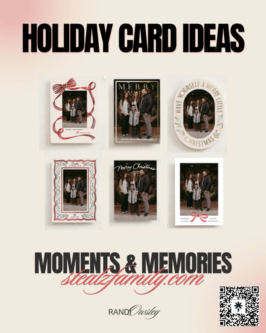 Looking for unique Christmas cards to send to your loved ones? I usually am horrible at sending our cards over the holidays. But I love getting mail! 

Soooo I’m trying to find some small joys this holiday season in the little things and that’s going to be sending our cards. Which one should I choose? 

Plus I love that you can view the cards with your own photos to see which one fits your style for your Christmas holiday cards. 


#LTKHoliday #LTKGiftGuide #LTKCyberWeek