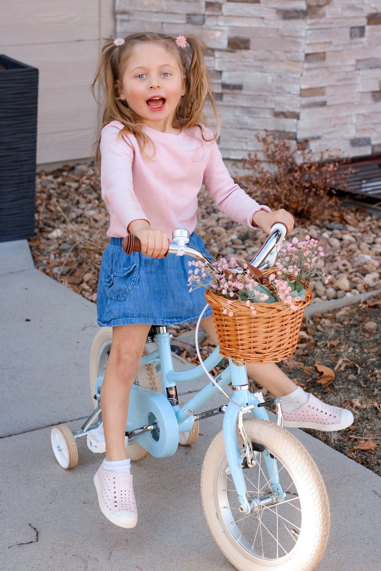 The cutest little girls bike 

#LTKmorningroutine #LTKKids #LTKmomlife