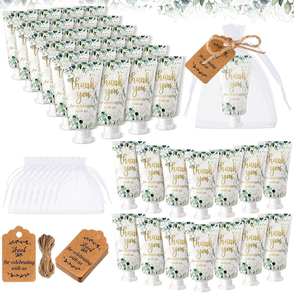 48 Sets Baby Shower Hand Cream Baby Shower Party Favors for Guests Christmas Hand Cream Gift Bulk... | Amazon (US)