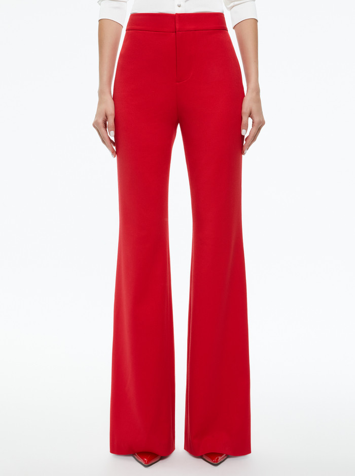 DEANNA HIGH RISE BOOTCUT PANT | Alice + Olivia
