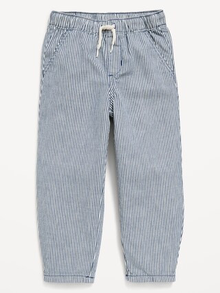 Pull-On Barrel-Leg Pants for Toddler Boys | Old Navy (US)