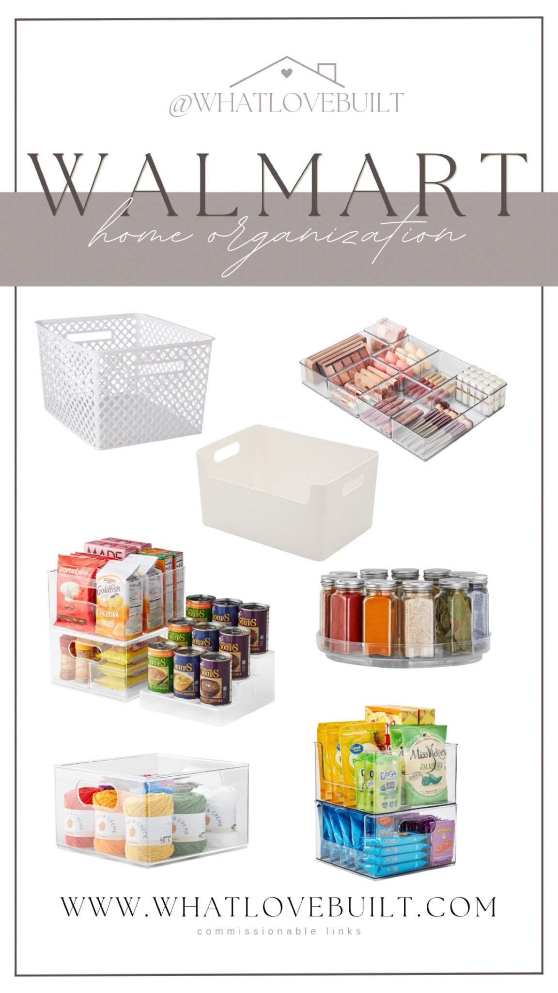 Walmart Home Organization

#home #homeorganization #organize #organization #pantry #closet #bathroom #kitchen #walmart #walmarthome


#LTKstyletip #LTKfindsunder50 #LTKhome