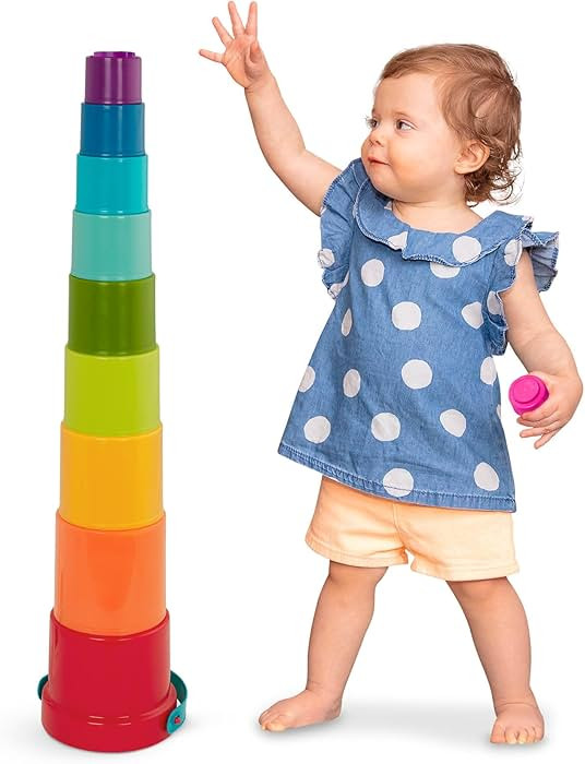 Battat – Stacking Toy – Educational & Dexterity Toy – Nesting Cup Playset – Water & Beach... | Amazon (CA)