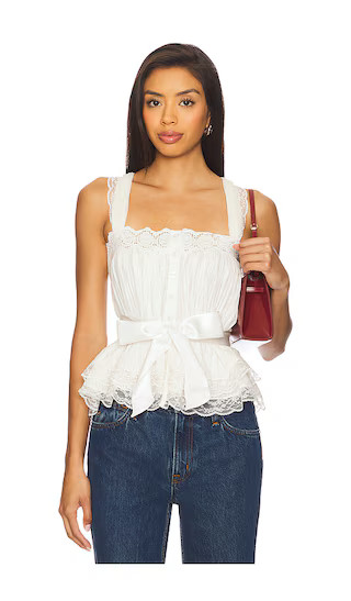Sweet Summer Top in White | Revolve Clothing (Global)