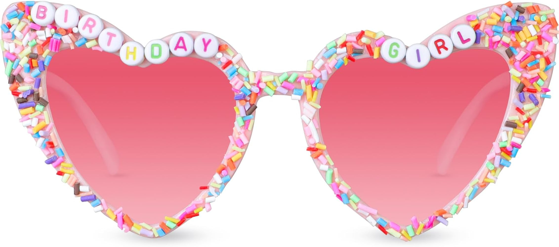 Birthday Glasses for Women- 'Birthday Girl' Sunglasses, Pink Party Glasses for Birthday Gifts Acc... | Amazon (US)