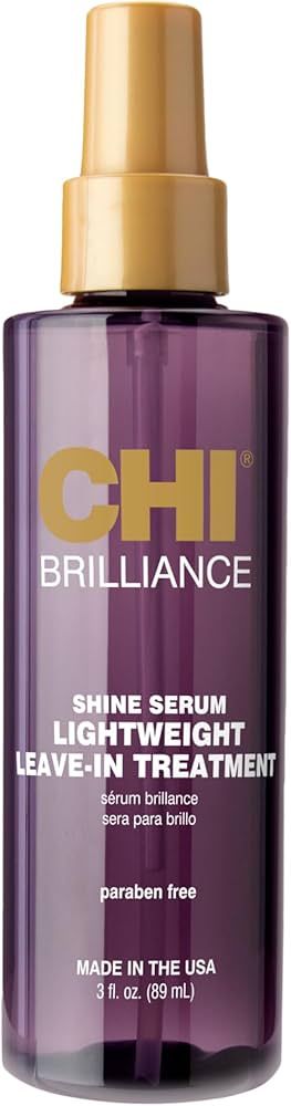 CHI Deep Brilliance Serum Light Weight Leave-in Treatment, 6 Fl Oz (Packaging may vary) | Amazon (US)