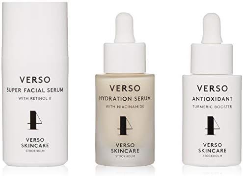 Verso Skincare | Star Serum Suite | Treat Your Skin with Retinol 8, Niacinamide & Turmeric | 3x 1... | Amazon (US)