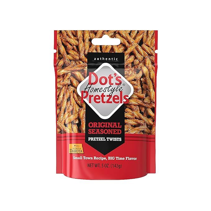 Dot's Homestyle Pretzels Seasoned Pretzel Snack Sticks (Original, 5 Ounces - Pack of 1) | Amazon (US)