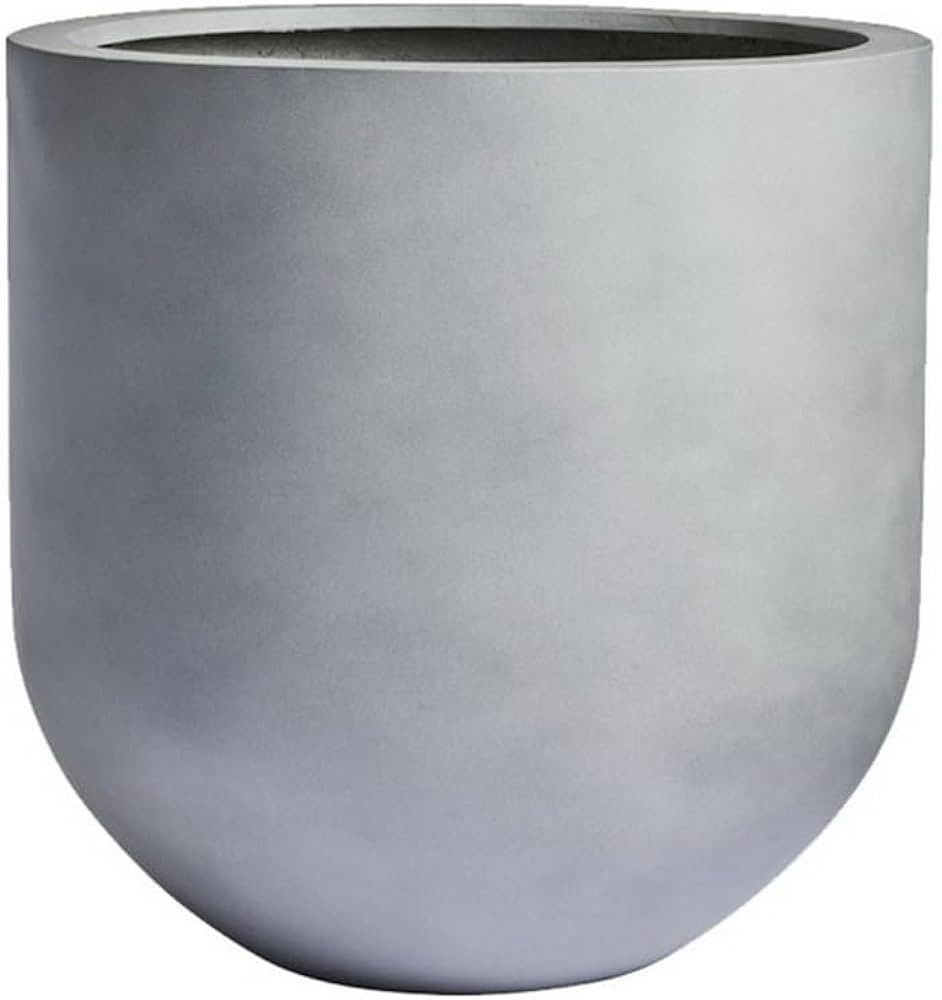 DTY Signature Mount Antero 1-Piece Fiberstone Bullet Planter, Gray, 16" H x 16" Dia - Medium | Amazon (US)