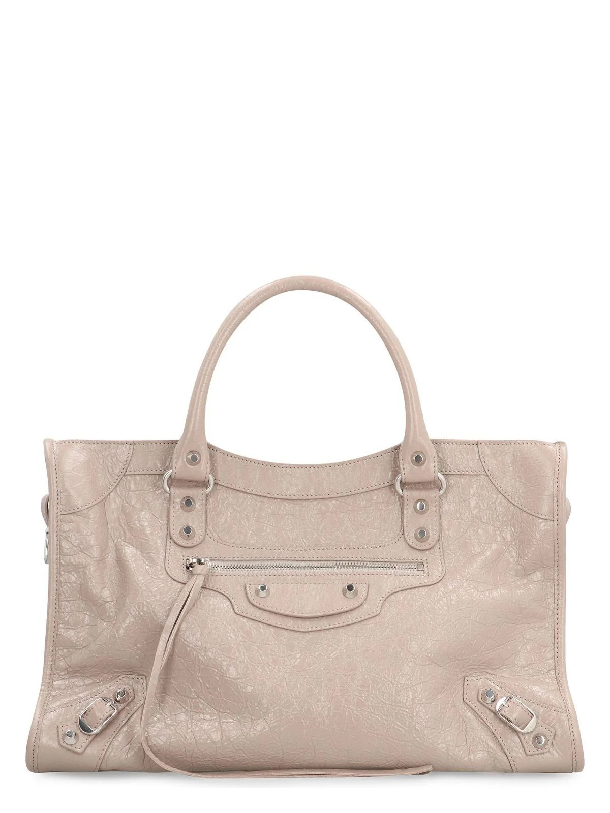 Balenciaga Women's Le City Medium Bag in Beige | 8230582AA9S Color 9706 | LOZURI