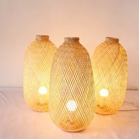 Buy 3 Get 1 Free + Express Shipping, Bamboo Pendant Light, Pendant Light Shade, Bamboo Lampshade, Pe | Etsy (US)