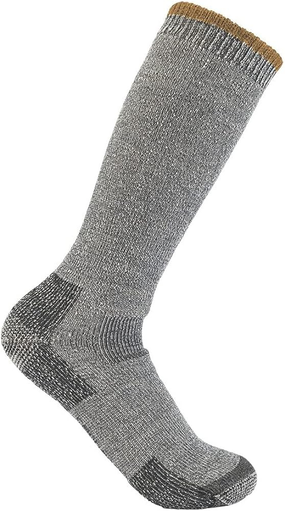 Carhartt Mens Heavyweight Wool Blend Boot Sock | Amazon (US)