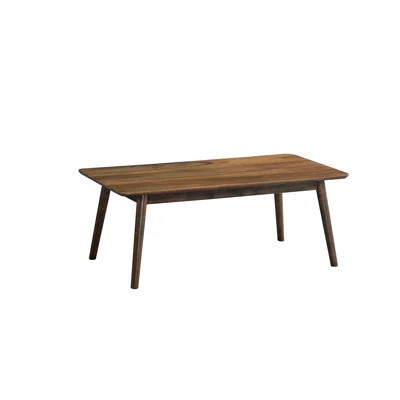 Coffee Table, Wooden Table With Four Legs Design | Wayfair North America