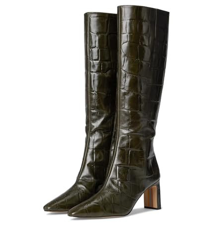 Sam Edelman Women's Sylvia 2 Knee High Boot, Deep Olive, 7.5 | Amazon (US)