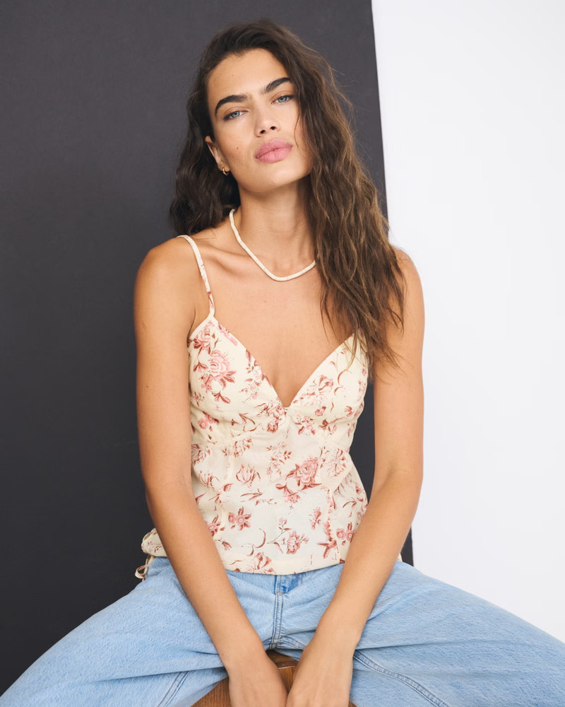 Keyhole Cami | Abercrombie & Fitch (US)