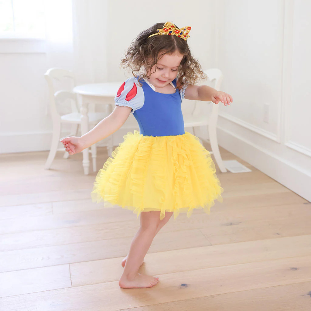 Disney Snow White Tulle Dress 5T-6T / Blue | Posh Peanut