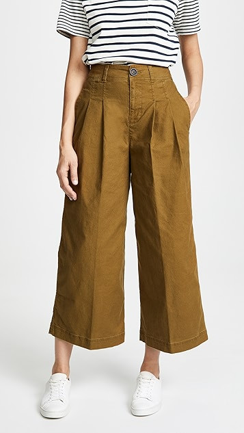 Pleated Wide Leg Pants | Shopbop