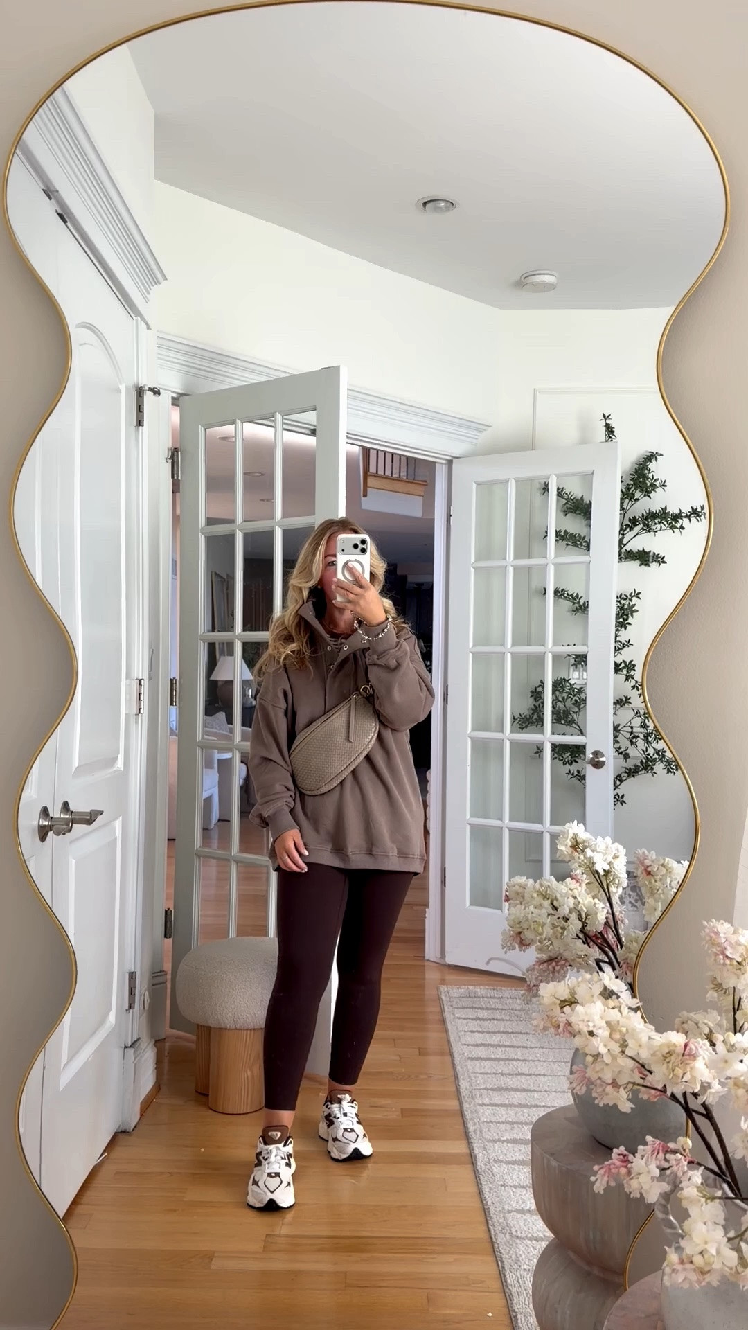 Saturday Soccer Mom Uniform 🤎
Comfy + easy for a full day of sports mom duties! ⚽️ Oversized sweatshirt, my favorite leggings, belt bag + the comfiest sneakers I’ve been wearing nonstop. The perfect throw-on-and-go Saturday outfit. Everything linked! 👟🤎

#LTKootd #LTKMidsize