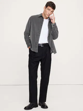 Relaxed-Fit Corduroy Overshirt | Banana Republic (US)