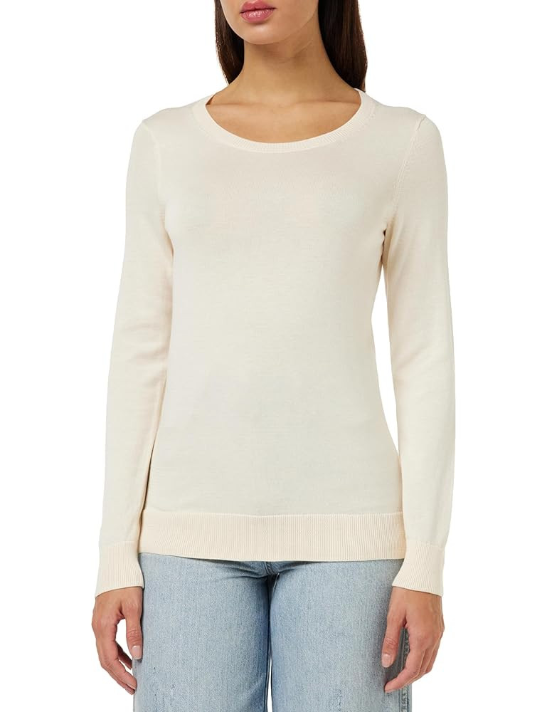 Amazon Essentials Women's Long-Sleeve Lightweight Crewneck Sweater (Available in Plus Size) | Amazon (US)
