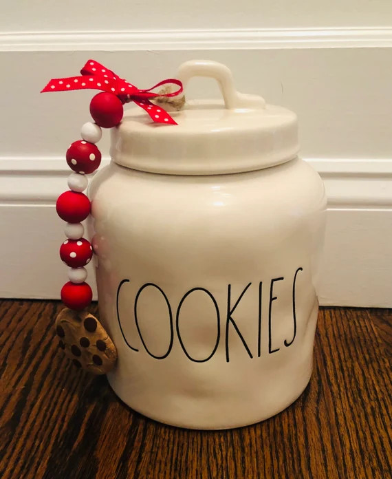 Cookie Wood Bead Garland | Etsy (US)