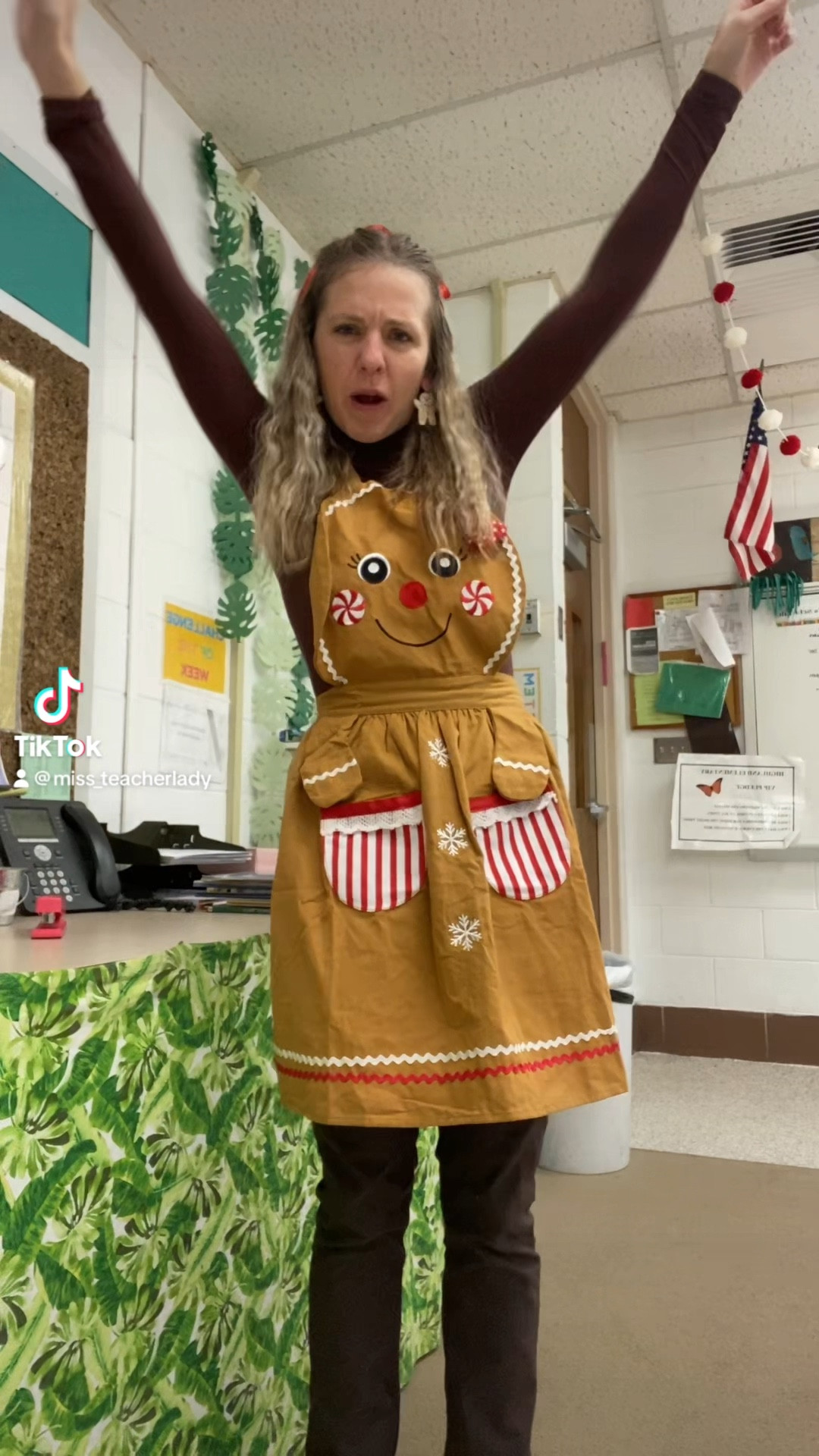 An apron was such a fun way to spruce up this Christmas look! Highly recommend for any teachers out there or anyone who just wants to bake!

#LTKHoliday #LTKSeasonal #LTKworkwear